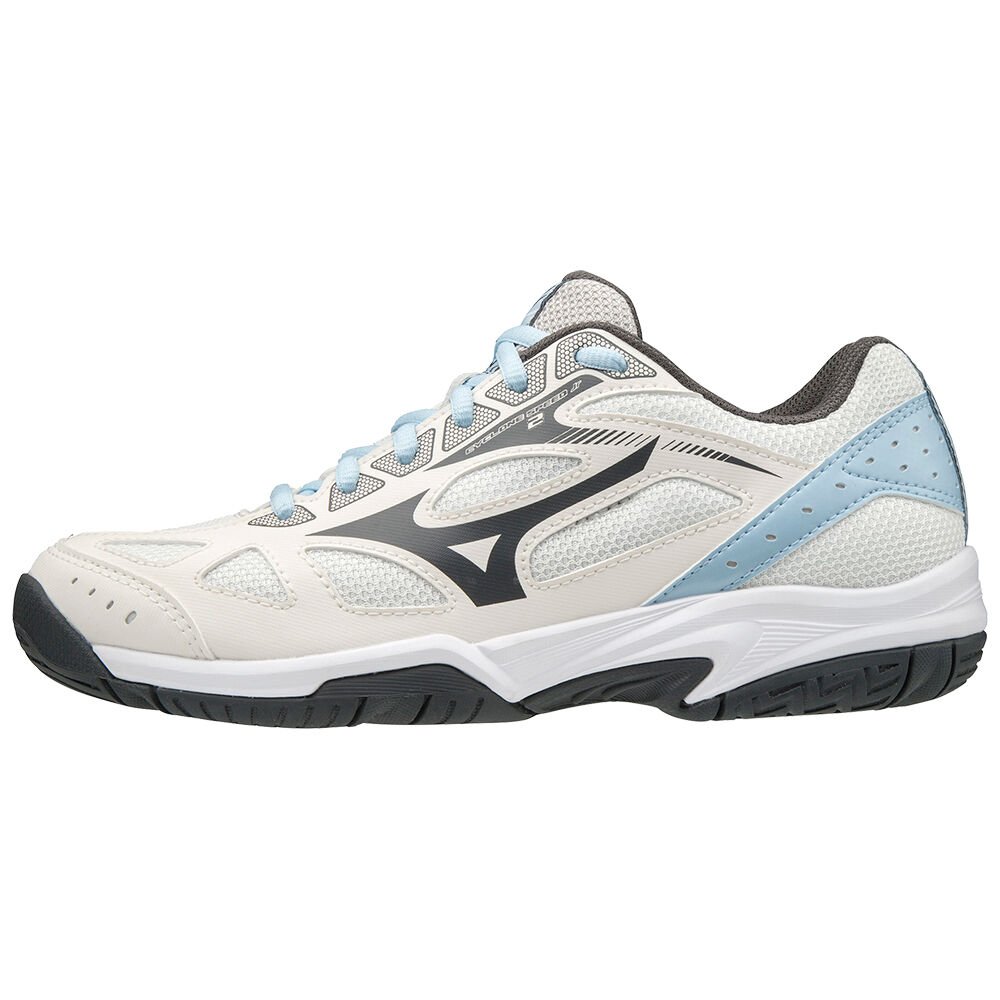 Zapatillas Voleibol Mizuno Cyclone Speed 2 Mujer Blancas/Gris España PRTK-96273